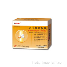 Clarithromycine Capsules macrolides antibiotiques antibactériens